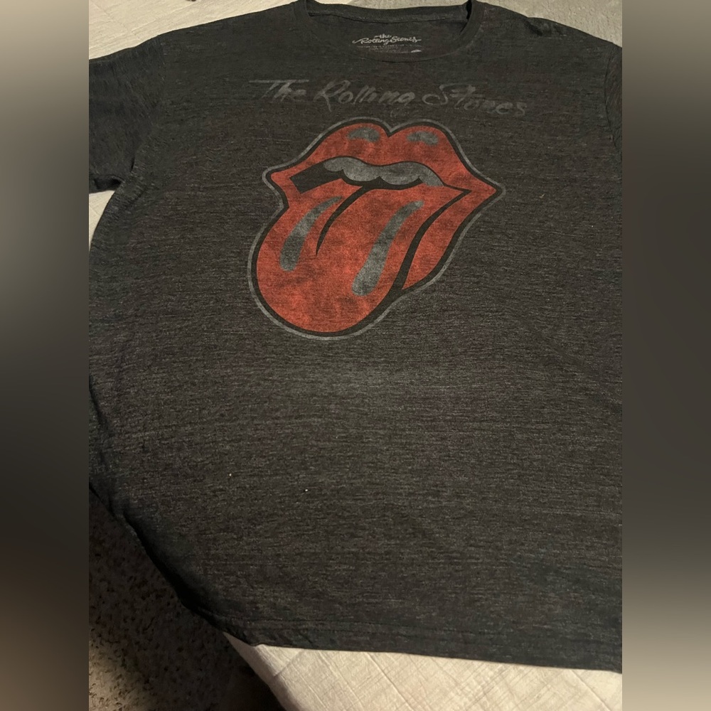 The Rolling Stones Dark Gray Tee